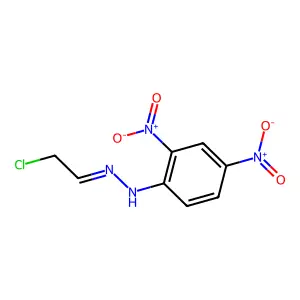 2-Chloroacetaldehyde 2-(2,4-dinitrophenyl)hydrazone structure