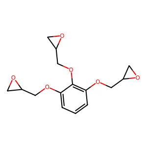 1,2,3-Tris(2,3-epoxypropoxy)benzene structure