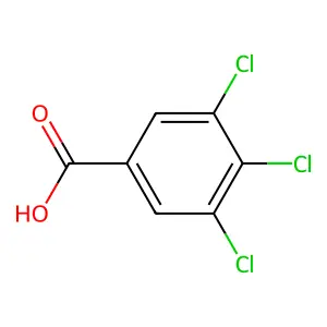 3,4,5-Trichlorobenzoic acid structure