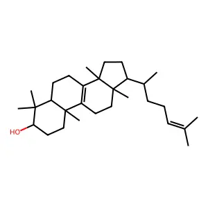 (+)-Tirucallol structure