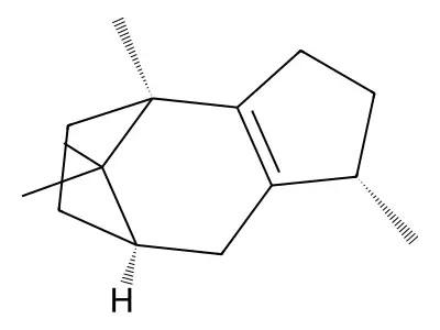 beta-Patchoulene structure