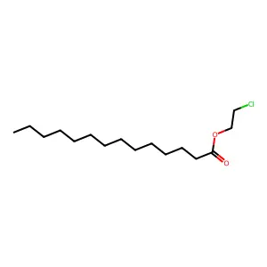 2-Chloroethyl myristate structure