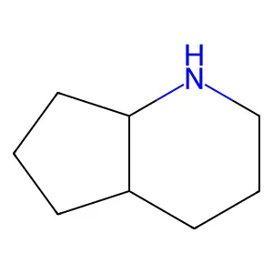 Octahydro-1H-cyclopenta(b)pyridine structure