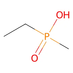 Ethylmethylphosphinic acid structure
