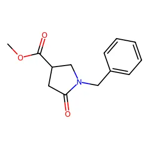 Methyl 1-benzyl-5-oxopyrrolidine-3-carboxylate structure