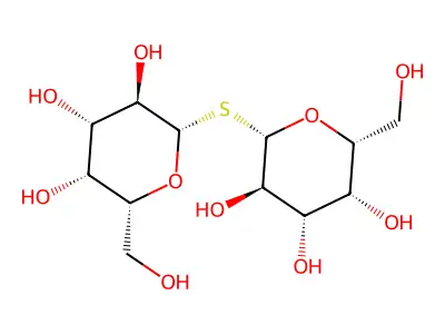 Thiodigalactoside structure
