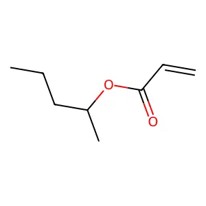 1-Methylbutyl acrylate structure
