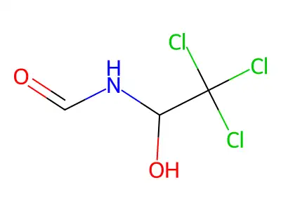 N-(2,2,2-Trichloro-1-hydroxyethyl)formamide structure