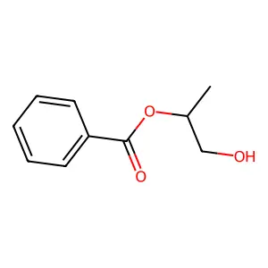 1-Hydroxyprop-2-yl benzoate structure
