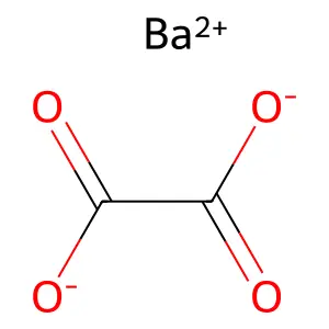 Barium oxalate structure