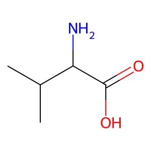 DL-valine structure