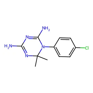 Cycloguanil structure