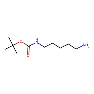 N-(tert-Butoxycarbonyl)-1,5-diaminopentane structure