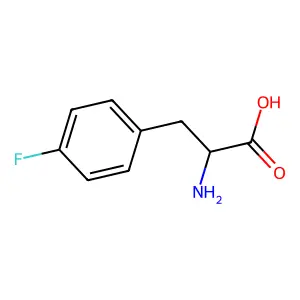 p-Fluorophenylalanine structure