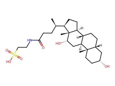 Taurodeoxycholate structure