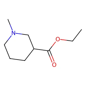 Ethyl 1-methylpiperidine-3-carboxylate structure