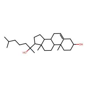 20alpha-Hydroxycholesterol structure
