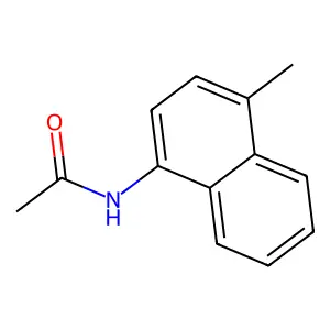 N-(4-Methyl-1-naphthalenyl)acetamide structure