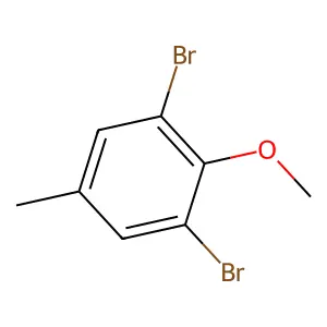 2,6-Dibromo-4-methylanisole structure
