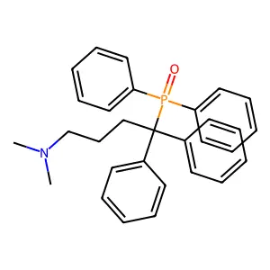 4-(Diphenylphosphoryl)-N,N-dimethyl-4,4-diphenylbutan-1-amine structure