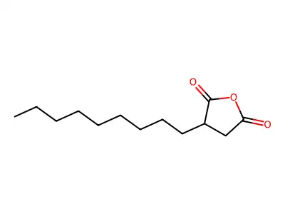 2,5-Furandione, dihydro-3-nonyl- structure