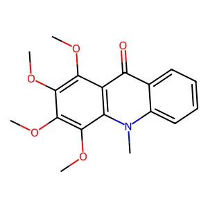 Melicopicine structure