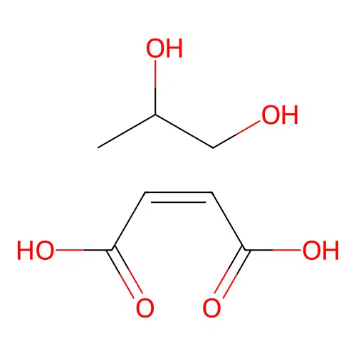 2-Butenedioic acid (Z)-, ester with 1,2-propanediol structure