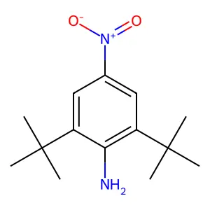 2,6-Bis(1,1-dimethylethyl)-4-nitrobenzenamine structure