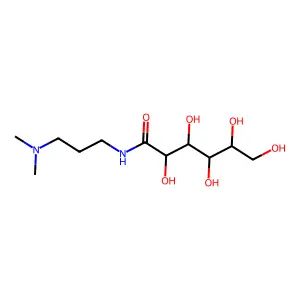 N-(3-(Dimethylamino)propyl)-D-gluconamide structure