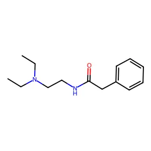 Acetamide, N-(2-(diethylamino)ethyl)-2-phenyl- structure