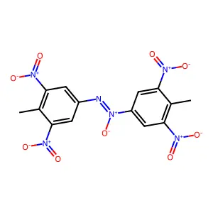 2,2',6,6'-Tetranitro-4,4'-azoxytoluene structure