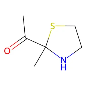 Ethanone, 1-(2-methyl-2-thiazolidinyl)- structure