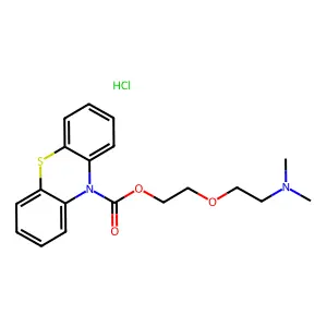 Dimethoxanate Hydrochloride structure