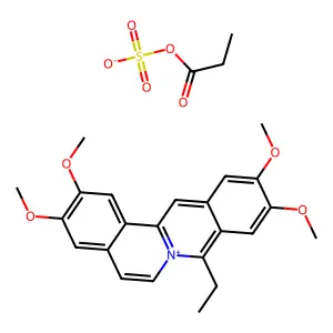Homocoralyne sulfopropionate structure