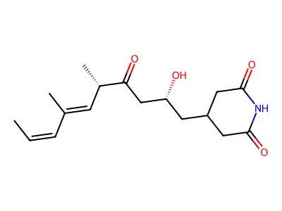 4-(2-Hydroxy-5,7-Dimethyl-4-Oxodeca-6,8-Dienyl)Piperidine-2,6-Dione structure