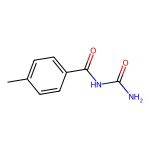 N-(Aminocarbonyl)-4-methylbenzamide structure