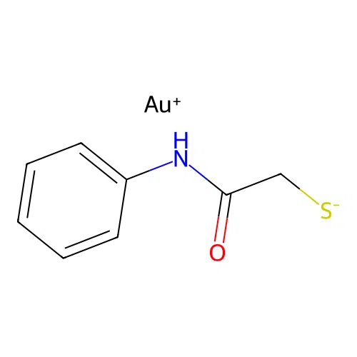 Aurothioglycanide structure