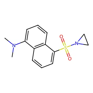 Dansyl aziridine structure