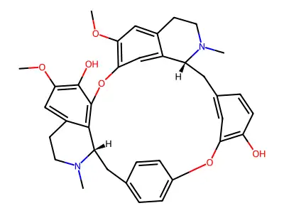6,6'-Dimethoxy-2,2'-dimethyloxyacanthan-7,12'-diol structure