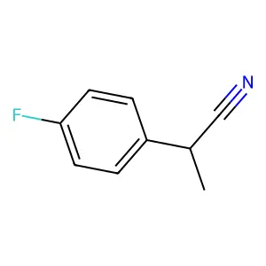 2-(4-Fluorophenyl)propanenitrile structure