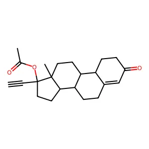 Norethisterone Acetate structure