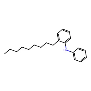 Benzenamine, 2-nonyl-N-phenyl- structure