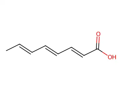 Octa-2,4,6-trienic acid structure
