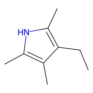 1H-Pyrrole, 3-ethyl-2,4,5-trimethyl- structure