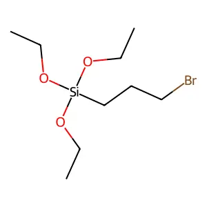 (3-Bromopropyl)triethoxysilane structure