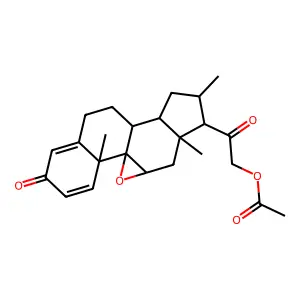 Desoximetasone Impurity H structure