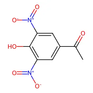 Ethanone, 1-(4-hydroxy-3,5-dinitrophenyl)- structure