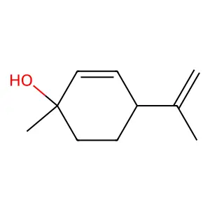 2-Cyclohexen-1-ol, 1-methyl-4-(1-methylethenyl)-, (1R,4R)-rel- structure