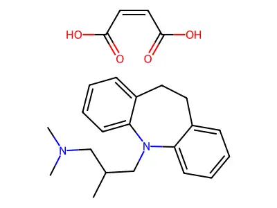 Trimipramine (maleate) structure