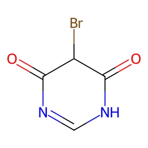 4,6(1H,5H)-Pyrimidinedione, 5-bromo- structure